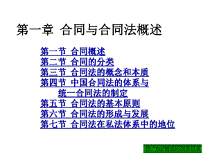 配套课件-合同法学.ppt