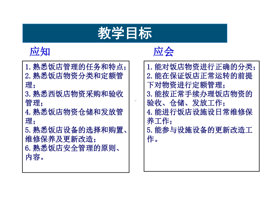 饭店管理概论6建立饭店后勤保障课件.ppt_第3页