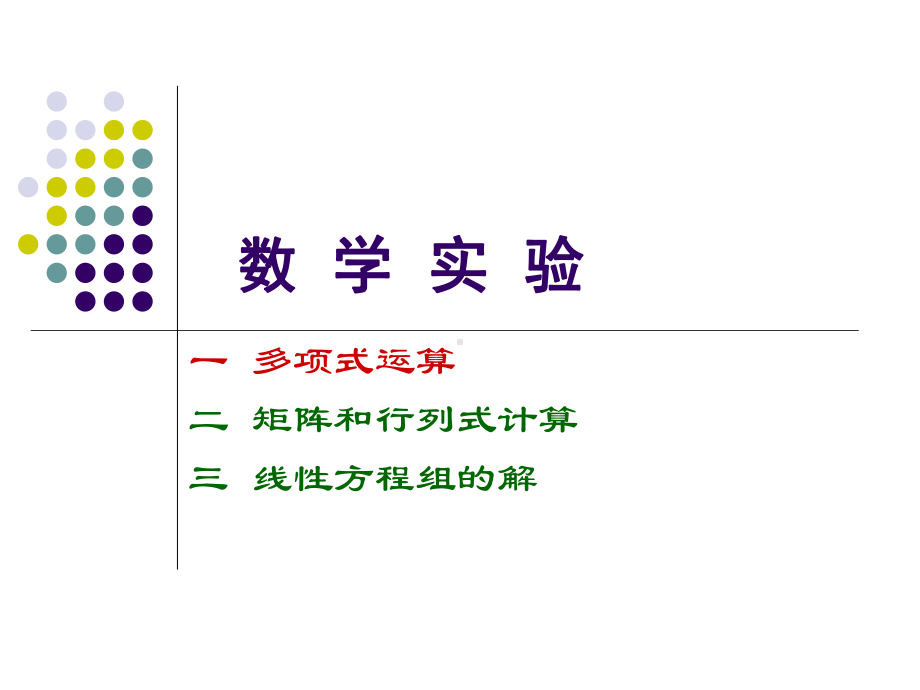 高等代数课程试验设计课件.ppt_第2页