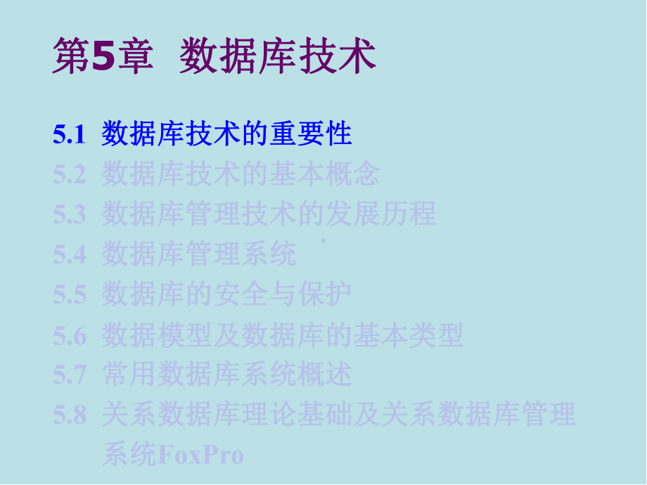 计算机软件技术基础第5章-数据库技术课件.ppt_第2页