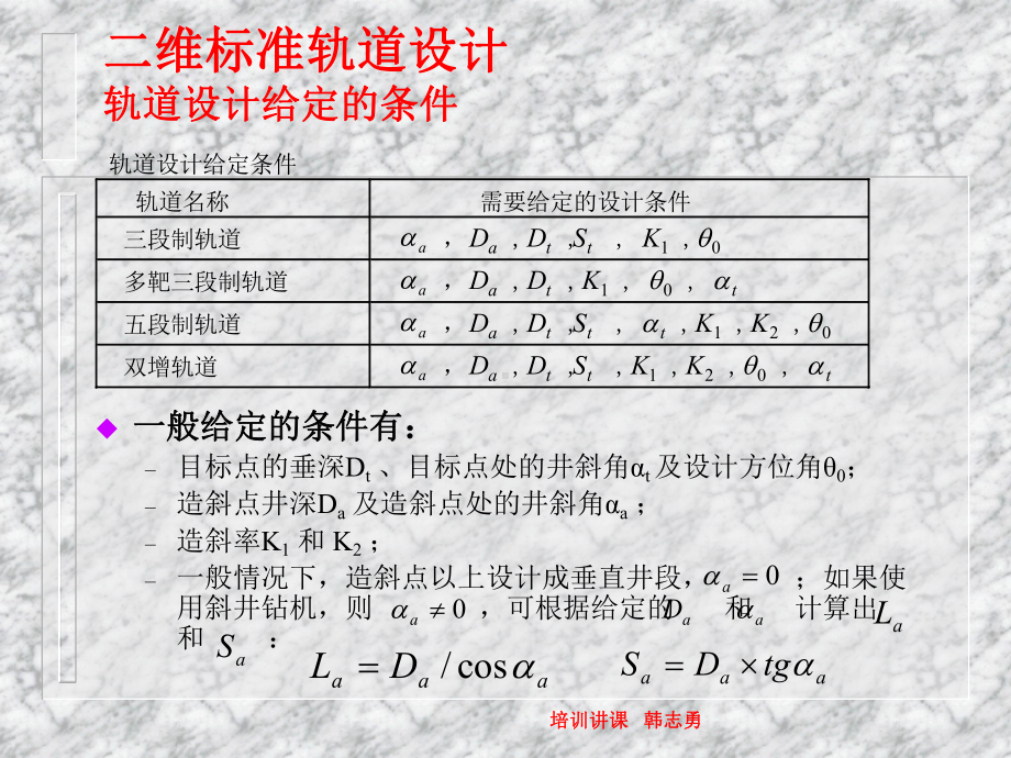 石油钻井二维常规定向井轨道设计.ppt_第3页