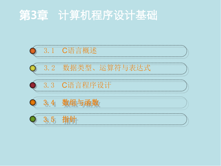 计算机导论第3章-计算机程序设计基础.ppt_第1页