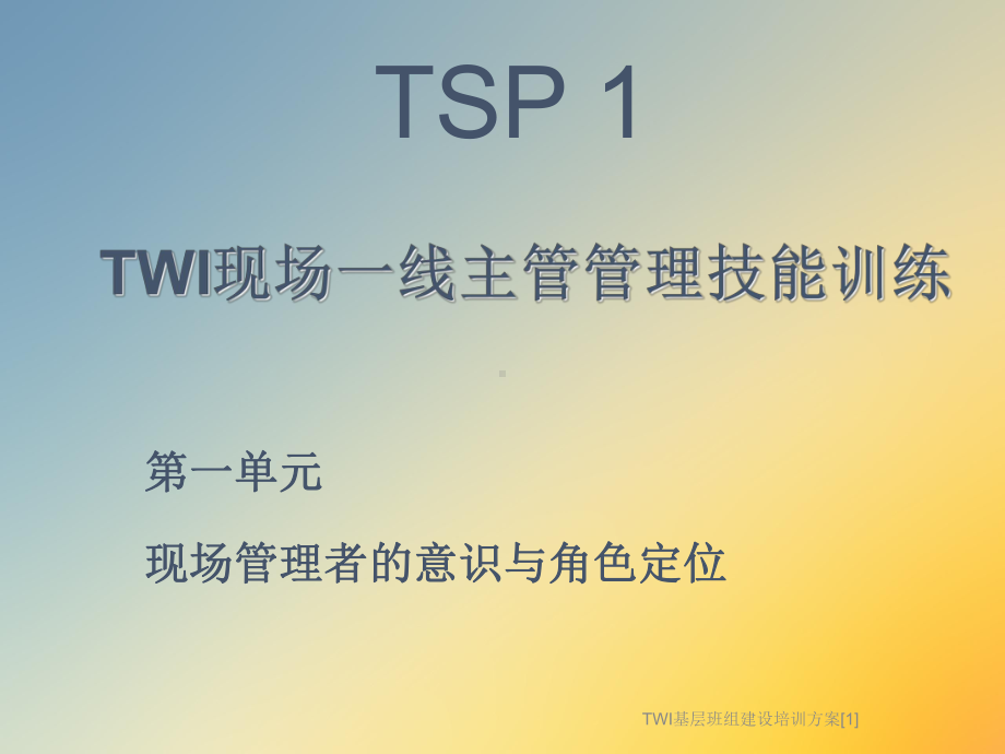 TWI基层班组建设培训方案[1].ppt_第3页