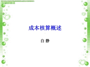 -成本核算概述课件.ppt