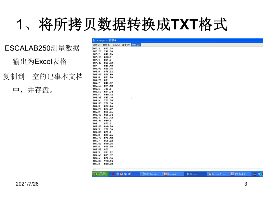 XPSPEAK41分峰软件的使用和数据处理课件.ppt_第3页