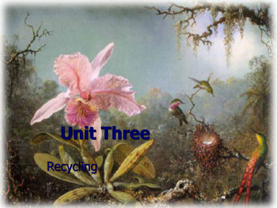 (完整版)英语泛读教程-unit-3-recycling课件.ppt_第1页