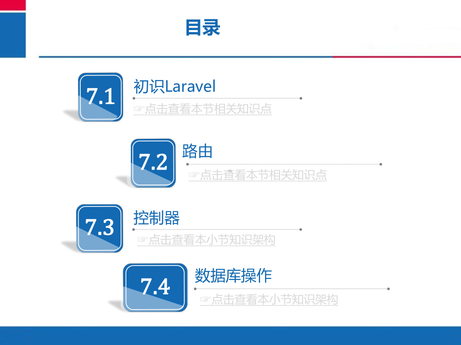 PHP网站开发实例教程-第7章-Laravel框架(上)课件.ppt_第3页