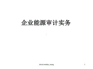 -（培训课件）企业能源审计实务P109-PPT.ppt