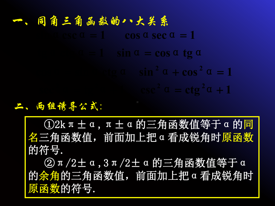 三角函数单元小结全面版课件.ppt_第2页