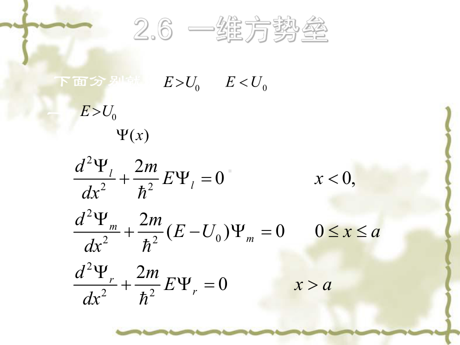 一维方势垒课件.ppt_第1页