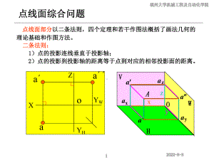 -机械工程制图点线面综合问题小结-PPT课件.ppt