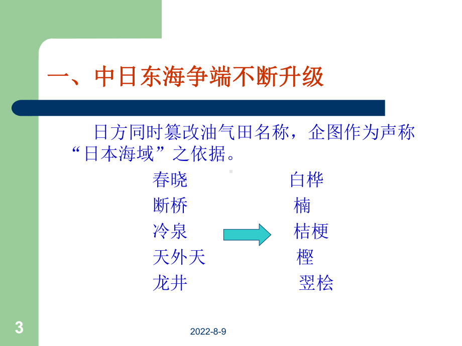 [法律]中日东海问题课件.ppt_第3页