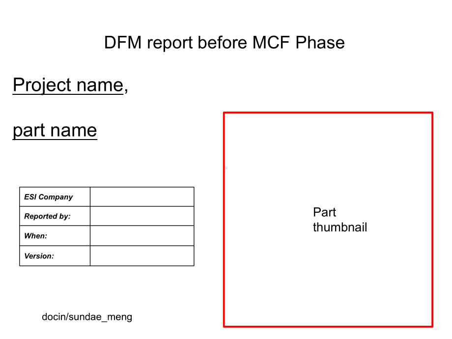 （企业）塑胶零件DFM检讨报告模板-英文版PPT-精选.pptx_第1页