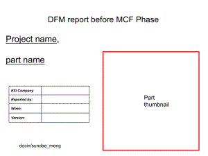 （企业）塑胶零件DFM检讨报告模板-英文版PPT-精选.pptx