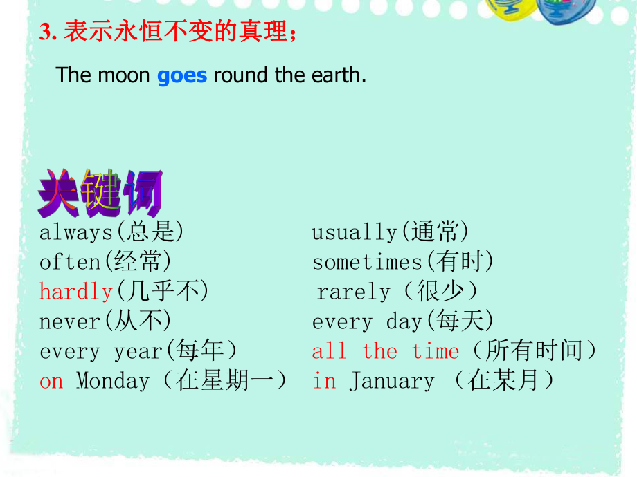 一般现在时态的讲解名师制作优质教学课件.ppt_第3页