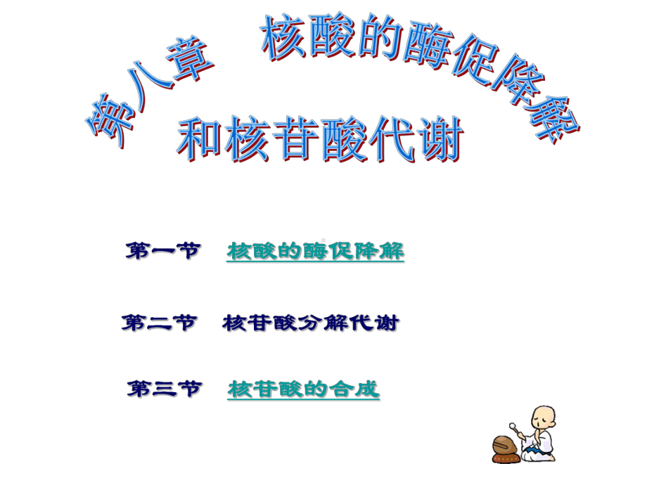 一节核酸酶促降解课件.ppt_第1页