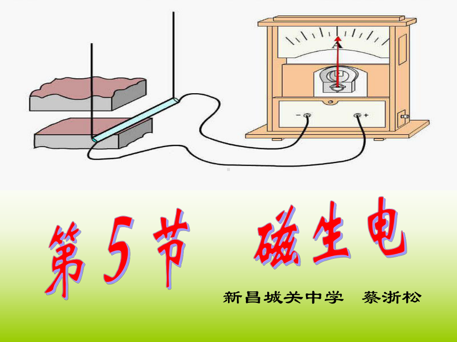 [理化生]磁生电课件.ppt_第1页