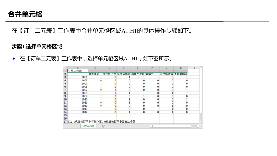 Excel数据获取与处理-项目3-美化工作表课件.ppt_第3页