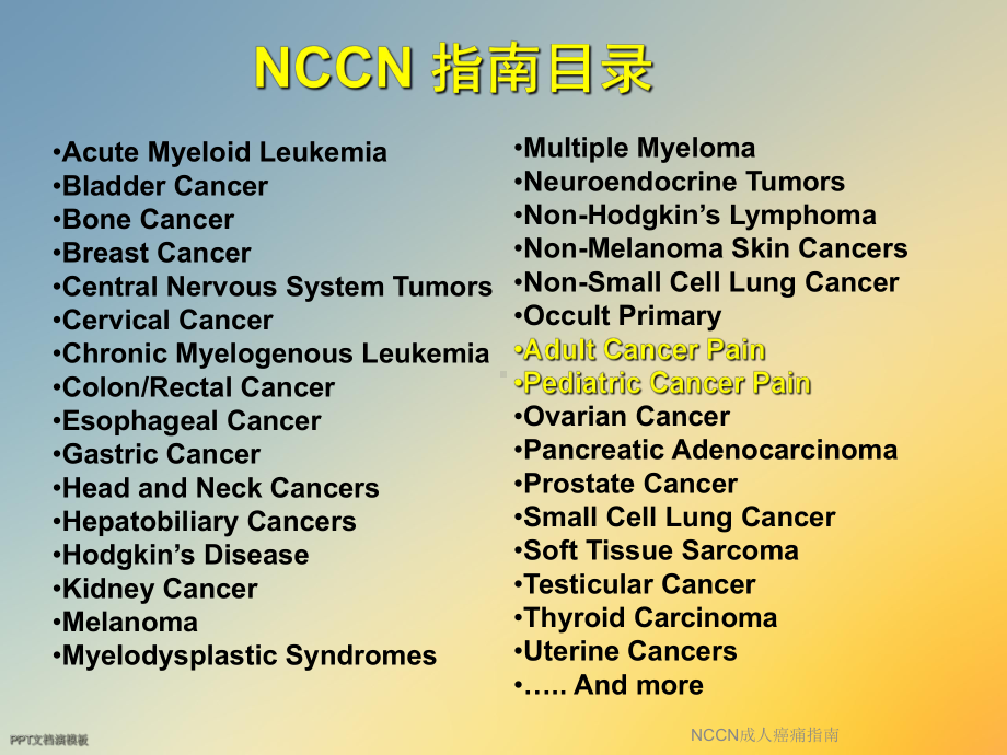 NCCN成人癌痛指南课件.ppt_第2页