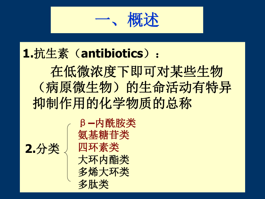 《药物分析》抗生素类药物的分析.课件.ppt_第2页