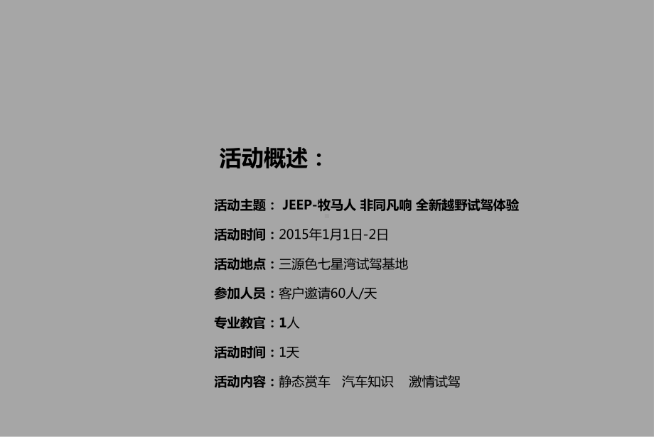 jeep牧马人-非同凡响-全新越野试驾体验课件.ppt_第2页