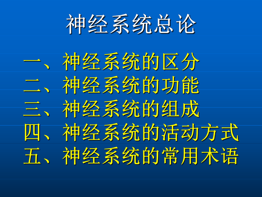 一讲：神经系统总论和脊髓课件.ppt_第2页