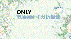 ONLY市场调研报告课件.ppt