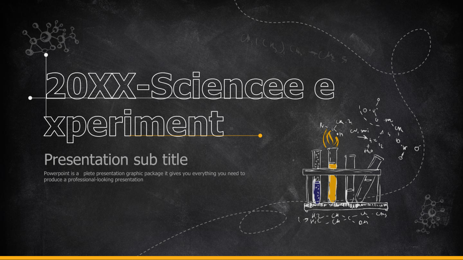 黑板背景粉笔字体化学生物总结汇报报告ppt模版课件.pptx_第1页