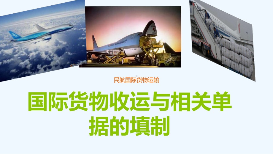 《民航货物运输》项目九课件.ppt_第1页