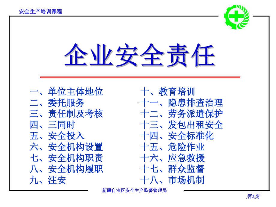 保证安全生产责任制的落实课件.ppt_第2页