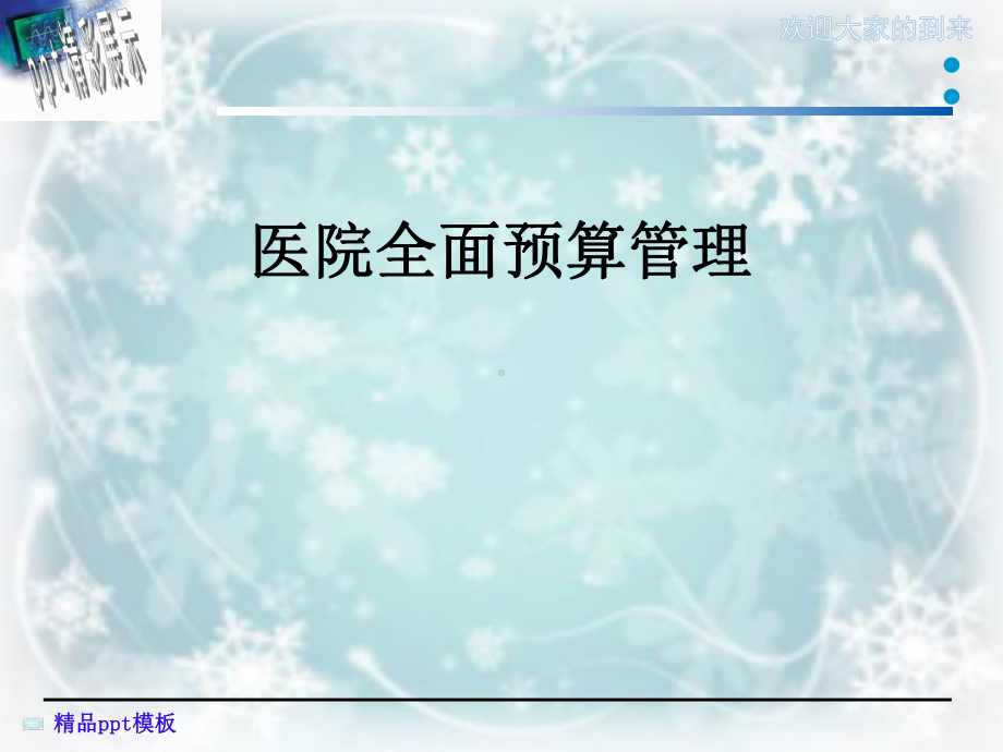 医院全面预算管理课件.ppt_第1页