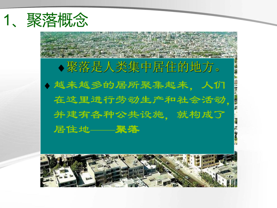 人类的居住地—聚落课件.ppt_第2页