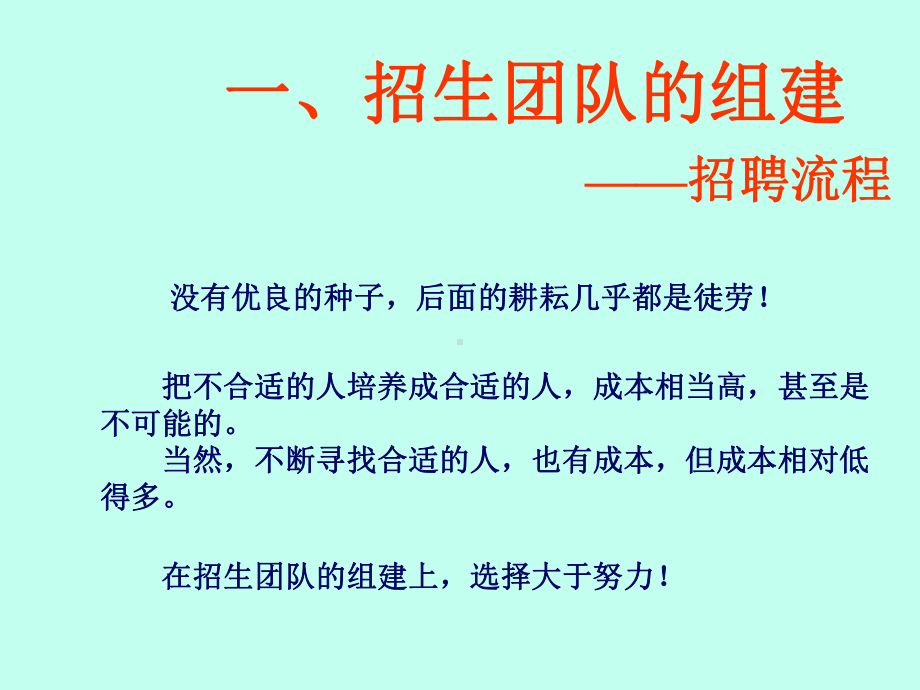 培训学校招生团队的组建与管理课件.ppt_第3页