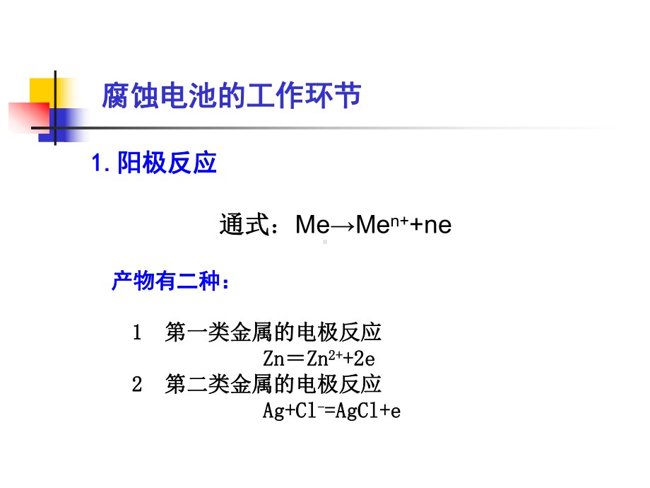 化工腐蚀与防护第二章金属电化学腐蚀基本理论课件.ppt_第3页