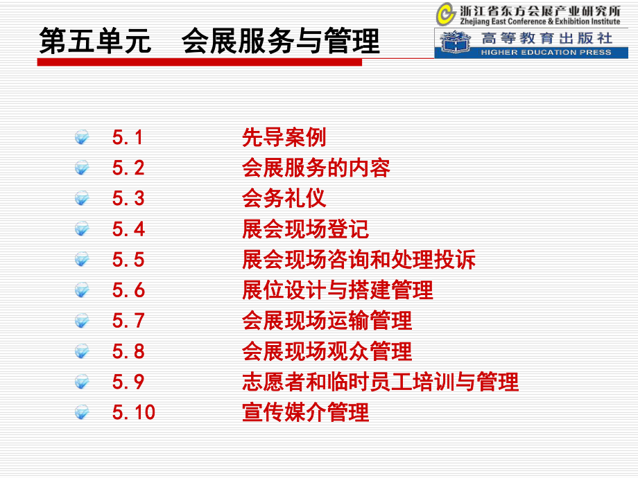 会展实务第五单元会展服务与管理课件.ppt_第2页