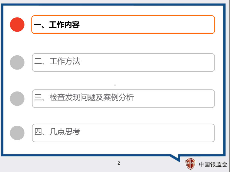 四家银行现场检查工作情况及几点思考课件.ppt_第2页