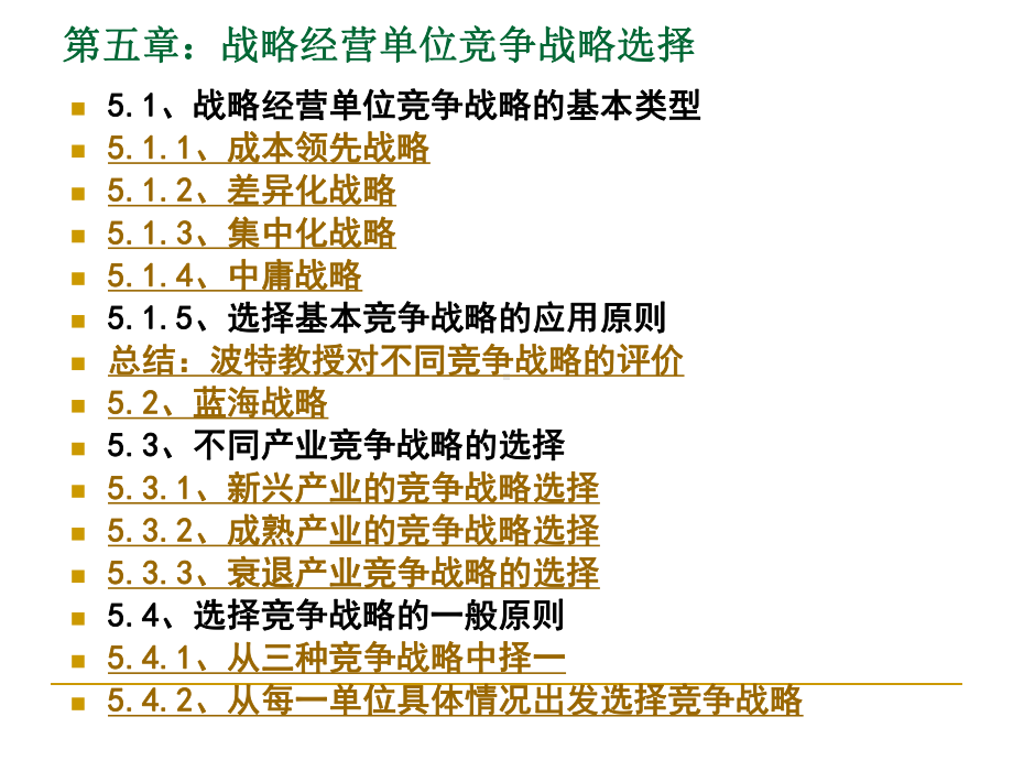 企业战略管理第五章：战略经营单位战略选择-精品课件.ppt_第3页