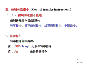 80X86指令系统13课件.ppt