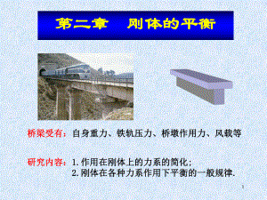 名校课件-理论力学-静力学-第二章-刚体的平衡.pptx