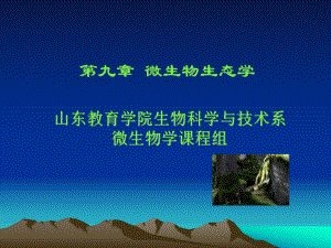 九章微生物生态学课件.ppt