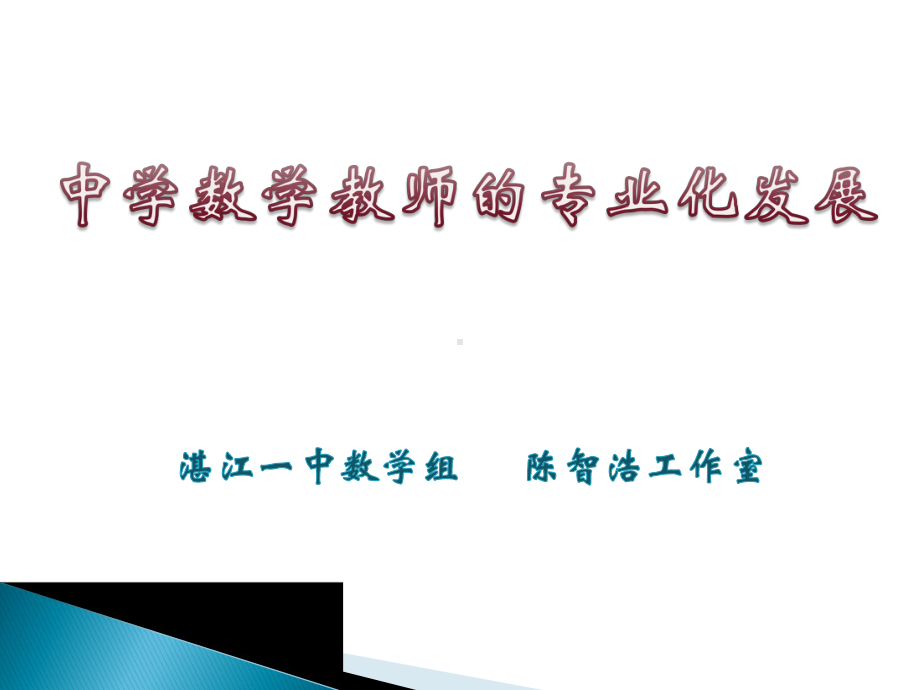 中学数学教师的专业化发展课件.ppt_第2页