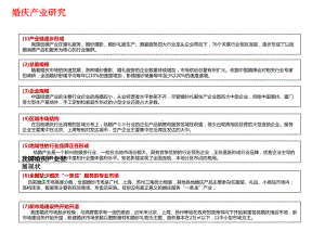 婚庆产业案例研究01共22张幻灯片.ppt