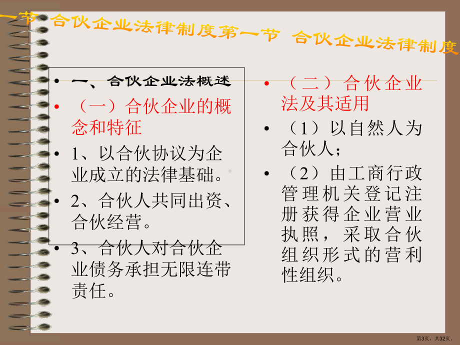 合伙企业和个人独资企业法课件.ppt_第3页