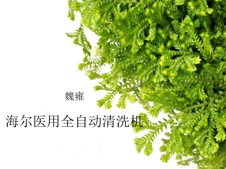 医用清洗机介绍课件.ppt_第1页