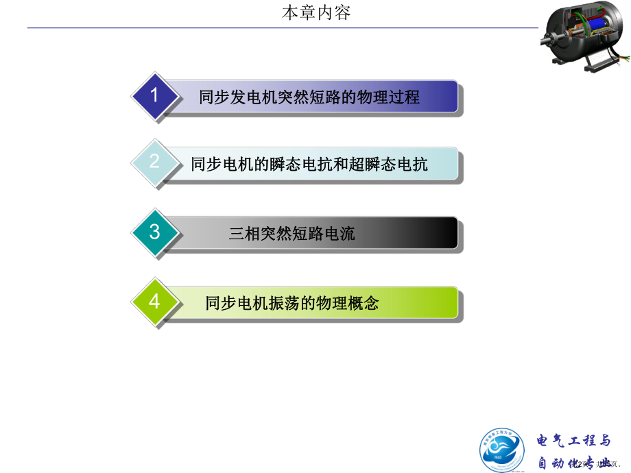 同步电机的突然短路与振荡课件.ppt_第2页