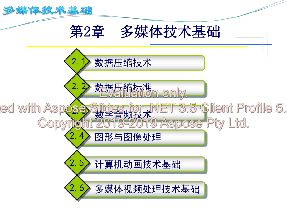 多媒体技术第章媒多体技术基础精选课件.ppt_第2页