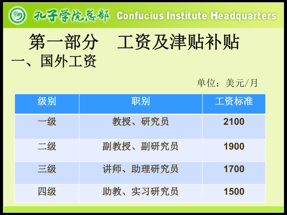 国家公派出国教师生活待遇管理规定精品课件.ppt_第2页