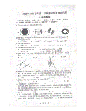 广东省深圳市三校2021-2022学年七年级下学期期末联考数学试题.pdf