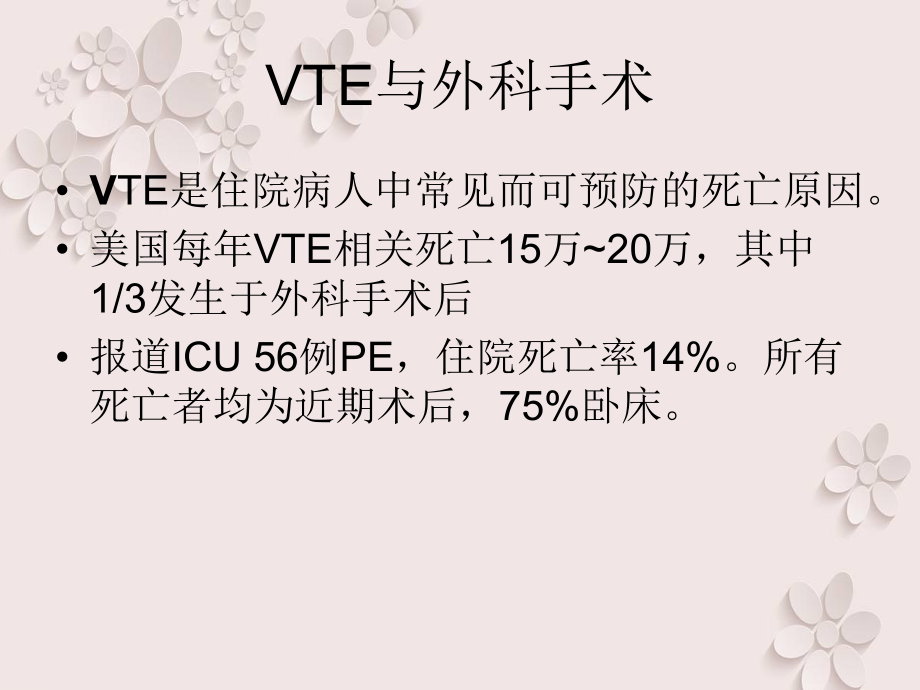 外科手术病人静脉血栓事件(VTE)概念以及预防课件.ppt_第2页