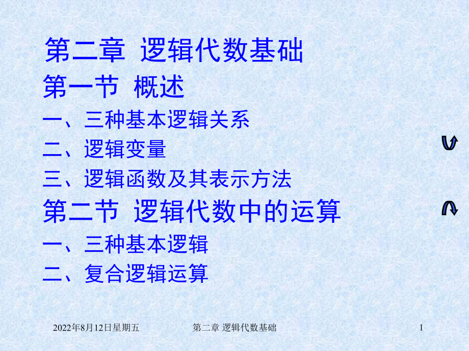 数字电路与系统第二章1课件.ppt_第1页